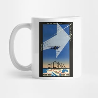 CIDNA Fleche D'Orient Vintage Poster 1931 Mug